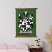 Iers Sullivan of O_Sullivan (Beare) Wapen Hangend Wandkleed (Slaapkamer)
