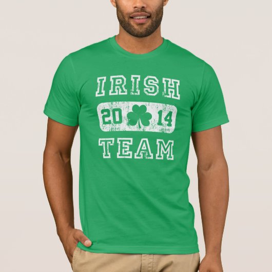 Iers Team 2014 T-shirt (Voorkant)