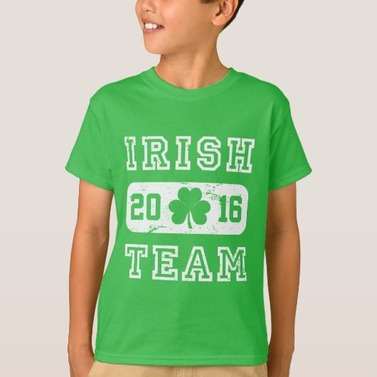 Iers Team 2016 T-shirt (Voorkant)