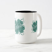 Iers Tweekleurige Koffiemok (Voorkant rechts)