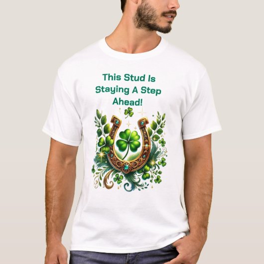 Iers typografie T-shirt (Voorkant)