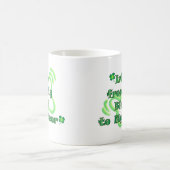 Iers van bloed naar bier koffiemok (Center)