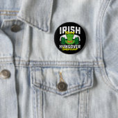 Iers Vandaag Kat Morgen Grappig St Patrick's Ronde Button 5,7 Cm (In situ)