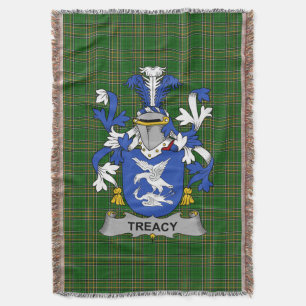 Iers Verdrag of Tracy Coat of Arms Family Crest I Deken
