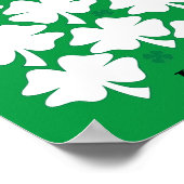 Iers verjaardagscadeau - poster voor gastboek (Hoek)