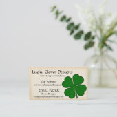 Iers Visitekaartje : Ontwerp van groene verbinding (Staand voorkant)