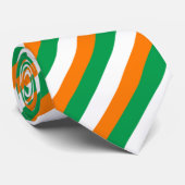 Iers vlagpatroon Stropdas (Opgerold)