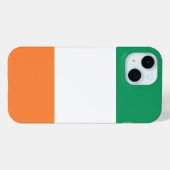 Iers vlagschrift Case-Mate iPhone case (Achterkant (horizontaal))