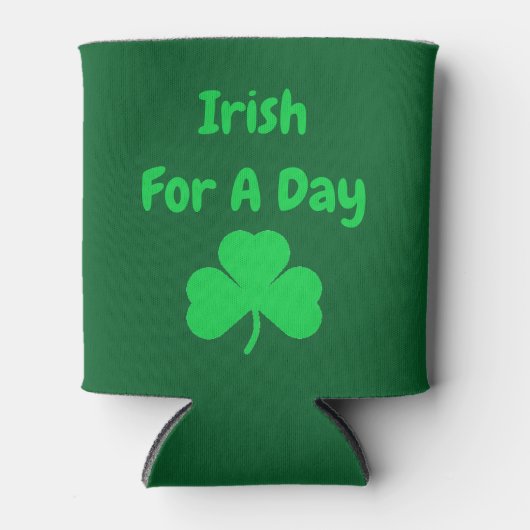 Iers voor een dag blikjeskoeler (Voorkant)