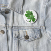 Iers voor een dag gelukkig St. Patrick's Day Ronde Button 5,7 Cm (In situ)