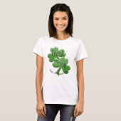Iers voor een dag gelukkig St. Patrick's Day T-shirt (Voorkant volledig)