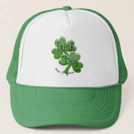 Iers voor een dag gelukkig St. Patrick's Day Trucker Pet
