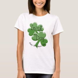 Iers voor een dag Gelukkige St. Patrick's Dag T-shirt