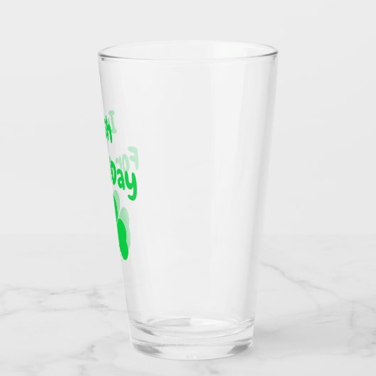 Iers voor een dag glas (Links)