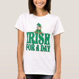 Iers voor een dag Leprechaun T-shirt