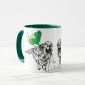 Iers voor een dag mok (Voorkant links)