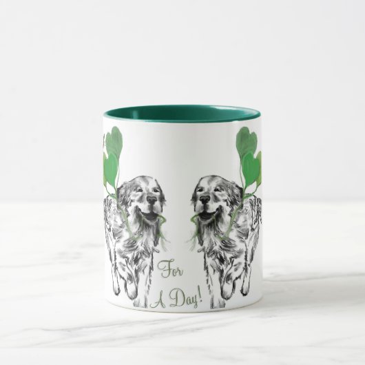 Iers voor een dag mok (Midden)