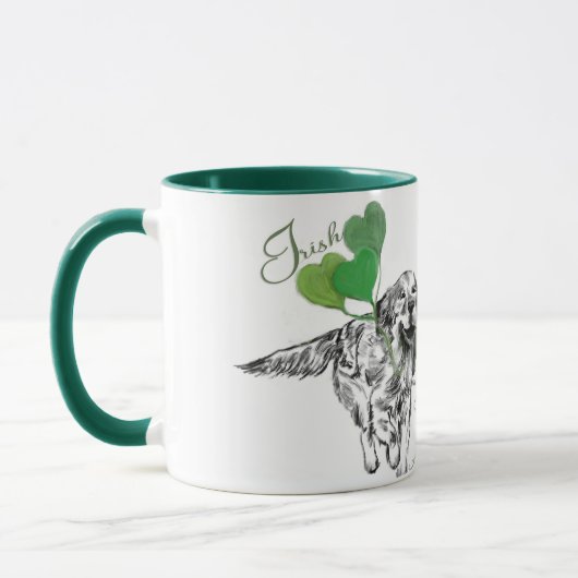 Iers voor een dag mok (Links)