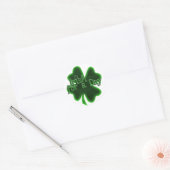 Iers voor een dag St. Patrick's Day Ronde Sticker (Envelop)