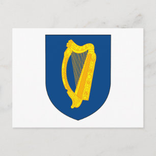 Iers wapenschild Briefkaart
