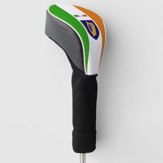 Iers wapenschild golfheadcover (Schuin)