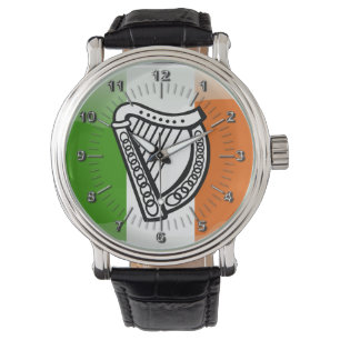 Iers wapenschild horloge