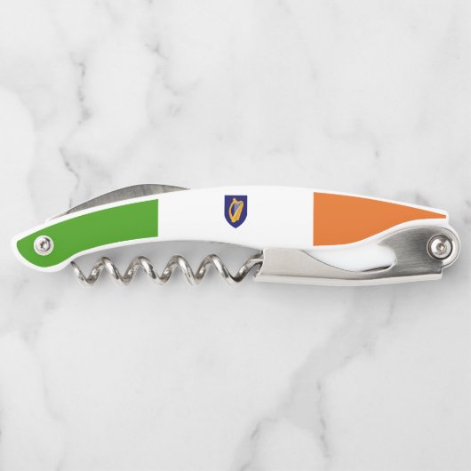 Iers wapenschild kurkentrekker (Achterkant)