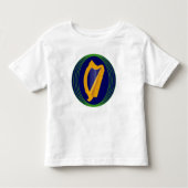 Iers wapenschild Logo Kinder Shirts (Voorkant)
