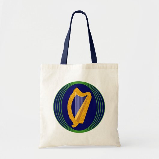Iers wapenschild Logo Tote Bag (Voorkant)