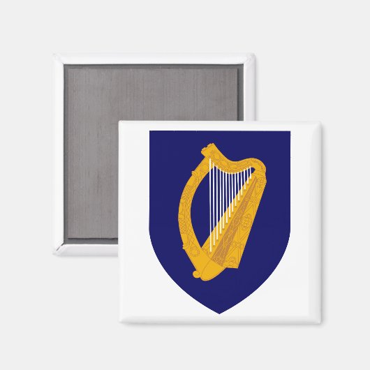 Iers wapenschild magneet (Voorkant / Achterkant)