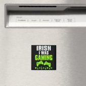 Iers was gamen st patrick's dag grappige gamer magneet (Insitu (Vaatwasser))