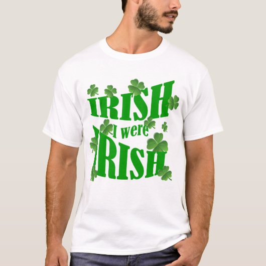Iers was ik Iers T-shirt (Voorkant)