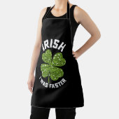 Iers was ik sneller op St Patrick's Day Schort (Insitu)
