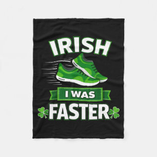 Iers was sneller op St. Patrick's Day heilige Fleece Deken