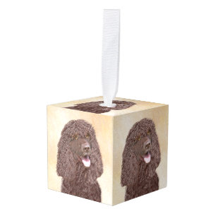 Iers waterspaniel schilderen - Oorspronkelijke hon Decoratie