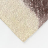 Iers waterspaniel schilderen - Oorspronkelijke hon Fleece Deken (Hoek)