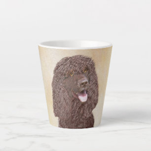 Iers waterspaniel schilderen - Oorspronkelijke hon Latte Mok