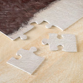 Iers waterspaniel schilderen - Oorspronkelijke hon Legpuzzel (Zijkant)