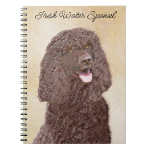 Iers waterspaniel schilderen - Oorspronkelijke hon Notitieboek