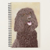 Iers waterspaniel schilderen - Oorspronkelijke hon Planner (Voorkant)