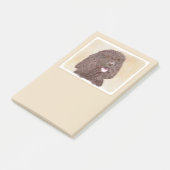 Iers waterspaniel schilderen - Oorspronkelijke hon Post-it® Notes (Schuin)