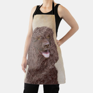 Iers waterspaniel schilderen - Oorspronkelijke hon Schort