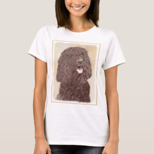 Iers waterspaniel schilderen - Oorspronkelijke hon T-shirt