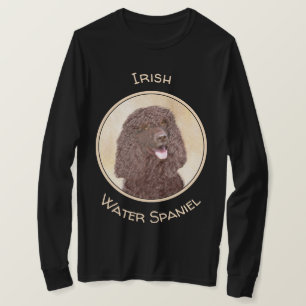 Iers waterspaniel schilderen - Oorspronkelijke hon T-shirt