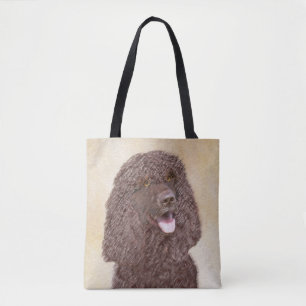 Iers waterspaniel schilderen - Oorspronkelijke hon Tote Bag