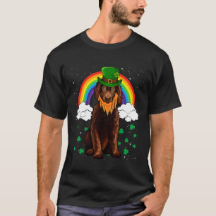 Iers waterspaniel St Patricks Day Leprechaun T-shirt