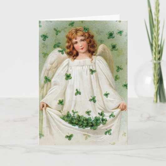 Iers Wenskaart van de Blessing Kaart (Voorkant)