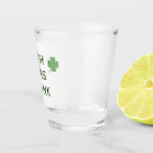 Iers werd Drink St. Patrick's Day Shot Glass Shot Glas (Rechts)