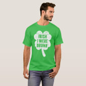 Iers werd ik Drink op St Patricks Day T-shirt (Voorkant volledig)