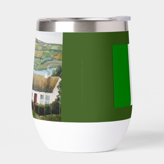 Iers wijnglas, (Links)